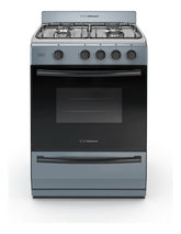 Cocina Multigas Ormay Inox Gris 4 Hornallas Easy To Clean