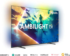 Smart Tv Led 55 4k 55pud8100 Titan Os Ambilight - Philips