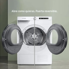 Secarropas Por Calor Samsung Sadv90t5240aw 9kg Inverter Color Blanco