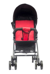 Cochecito De Bebe Paraguitas Bebesit Neuf 1058d Negro Rojo - Rojo - Negro
