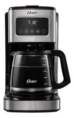 Cafetera Programable De 12 Tazas Oster Bvstdc4403 Plateado