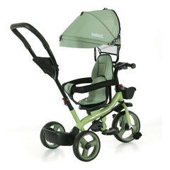 Triciclo Bebesit Verde 360° Joy 3 Con Luz Y Barra De Empuje