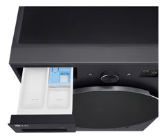 Lavarropas Carga Frontal LG Wm17egntspg Inverter Ai Gris Oscuro