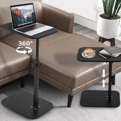 Mesa Auxiliar Bandeja Notebook Altura Variable Vivendi Negra Negro