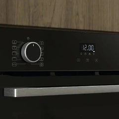Horno Eléctrico Ormay He-90 S3 Negro 90cm Convector Mecanico