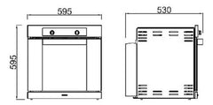 Horno Eléctrico Empotrable Longvie He1900xf Acero Inoxidable