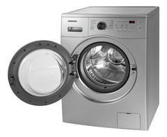 Lavarropas Automático Samsung Inverter Hasta 7kg Color Plata