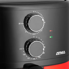 Freidora De Aire Atma Mickey Mouse 4.5lts Fr359dnp 1500w Negro