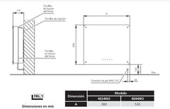 Calefactor A Gas Orbis 4024no 2700kcal/h Sin Salida Vidrio Color Negro