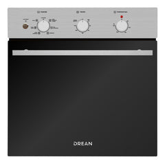 Horno Eléctrico Empotrable 60 Cm Inoxidable Drean Hedr600ci Gris