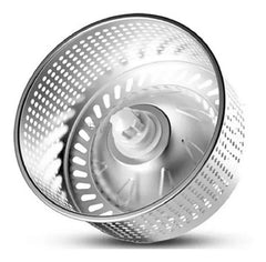 Balde Mopa Centrifugo 360 Escurridor Trapeador Acero Inox Beige