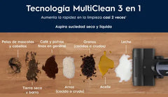 Aspiradora Mopa Inalámbrica Electrolux 3 En 1 Emc2500 Gris