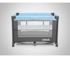 Practicuna Corralito Plegable Transportable Bebesit 2105-ad Celeste Lisa