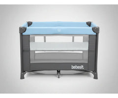 Practicuna Corralito Plegable Transportable Bebesit 2105-ad Celeste Lisa