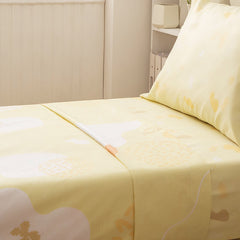 Sábanas 1 1/2 Casablanca Oro Emine Estampado