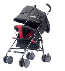 Cochecito Paragüitas Bebesit Neuf Art1058 Negro/verde Con Chasis Color Negro