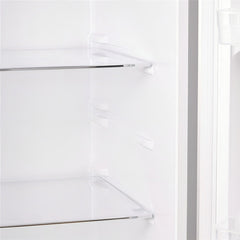 Heladera Con Freezer Ciclica 300l Telefunken Hd300 Silver Color Plateado