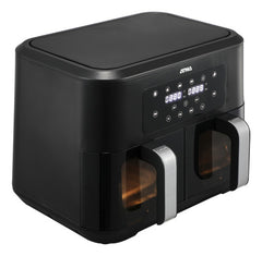 Freidora De Aire Atma Pro Doble Canasta 8.5 Litros 2200w Frd248a Negro