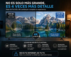 Smart Tv Bgh 50 4k Google Tv Hdr Dolby Ips Wifi B5026ug6g