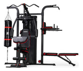 Multigimnasio Multigym Arg-63175 Randers 70kg Estructura Negro