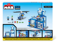 Bloques Max Estacion De Policia City Police 321 Piezas Zuru Versión Del Personaje Estacion De Policias