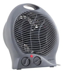 Caloventor Con Termostato Kanji Home Ch103 De 2000w Color Gris Oscuro