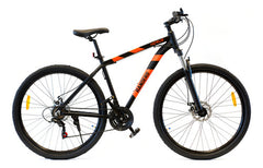 Bicicleta Mountain Bike Mtb Randers Mms Bke-2129 Rodado 29 L Color Negro Y Rojo
