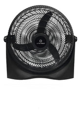 Turbo Ventilador 20 Reclinable Fijo Pared Whitenblack Cts - 20 Cm - 50/60hz - Negro - Negro - Plástico - 3