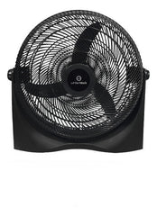 Turbo Ventilador 20 Reclinable Fijo Pared Whitenblack Cts - 20 Cm - 50/60hz - Negro - Negro - Plástico - 3