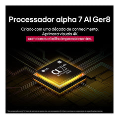 Smart Tv Led De 86 LG 86qned82asg Uhd 4k Qned Ai Alpha 7