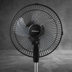 Ventilador De Pie Pared Turbo 3 En 1 Liliana Vp10m 60w 25.4 Cm Negro 3