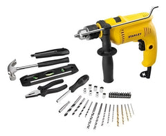 Taladro Percutor Con Maletin Stanley Sdh600ka 13mm 600w C Amarillo 50 Hz