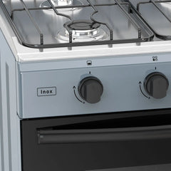 Cocina Multigas Ormay Inox Gris 4 Hornallas Easy To Clean