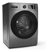 Lavarropas Whirlpool Wnq80bs 8 Kg 1200rpm Inverter Silver Titanio