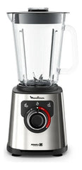Licuadora Perfect Mix Digital Moulinex Jarra De Vidrio Color Gris