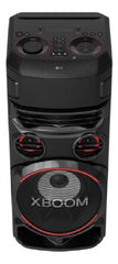 Torre Sonido Bluetooth LG Xboom Rn7 Dj Karaoke Super Bast Cc Negro