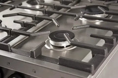 Cocina Comercial Florencia 5838 De 4 Hornallas 56cm Inox