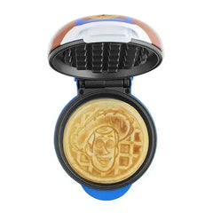 Wafflera Mini Atma Mw013wtsdn Woody Toy Story 550w Antiadherente Azul
