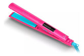 Planchita De Pelo Gama Elegance Bloom Ion Plus Led Color Rosa