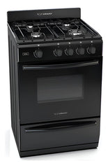 Cocina Multigas Ormay Vita Negro 4 Hornallas 91l Clase A - Negro