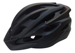 Casco Bicicleta Rollers Visera Ventilacion Regulador Luz Negro L