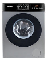 Lavarropa Inverter Silver Telefunken Tfk-wmcfsl 11 Programas Color Gris