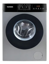 Lavarropa Inverter Silver Telefunken Tfk-wmcfsl 11 Programas Color Gris