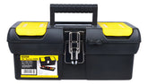 Caja Plastica De Herramientas Stanley 16-013 Cierre Metalico Negro/amarillo