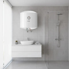 Termotanque Longvie Te40d Electrico 40l C/inf Blanco Blanco