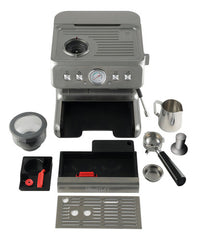 Cafetera Expresso Con Molinillo Smartlife Ecg5020 15 Bares Gris