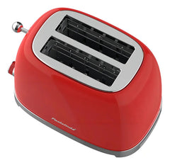 Tostadora Eléctrica Pastalinda Tostapane 2 Rodajas 220w Roja Con Funciones Rojo