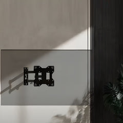 Soporte Tv Led/lcd Onebox Movil De Pared Doble Brazo 23 A 43 Color Negro