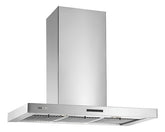 Campana Cocina Extractor Pared Touch Spar Stilo Pro 90 Acero