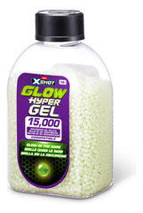 Recarga Gellet Hypergel X-shot De 15000 Municiones Fluo Verde Lima